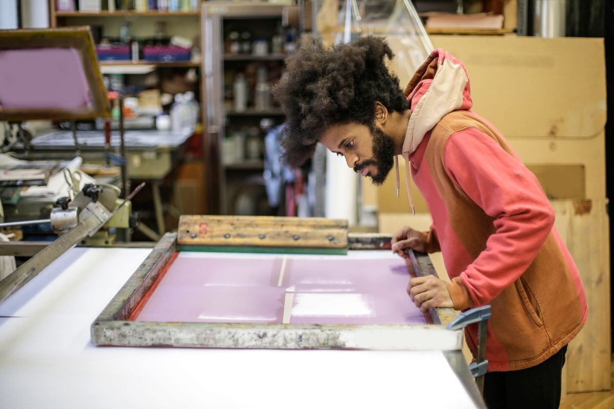 Printed in-house, custom apparel manufacturing